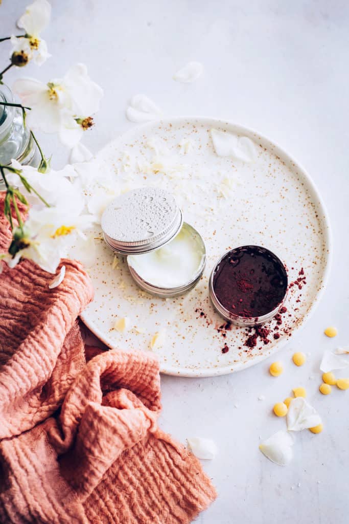 Homemade Lip Balm and Scrub for Chapped Lips